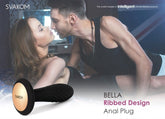 Svakom Bella Ribbed Design Silicone Anal Plug Butt Plugs
